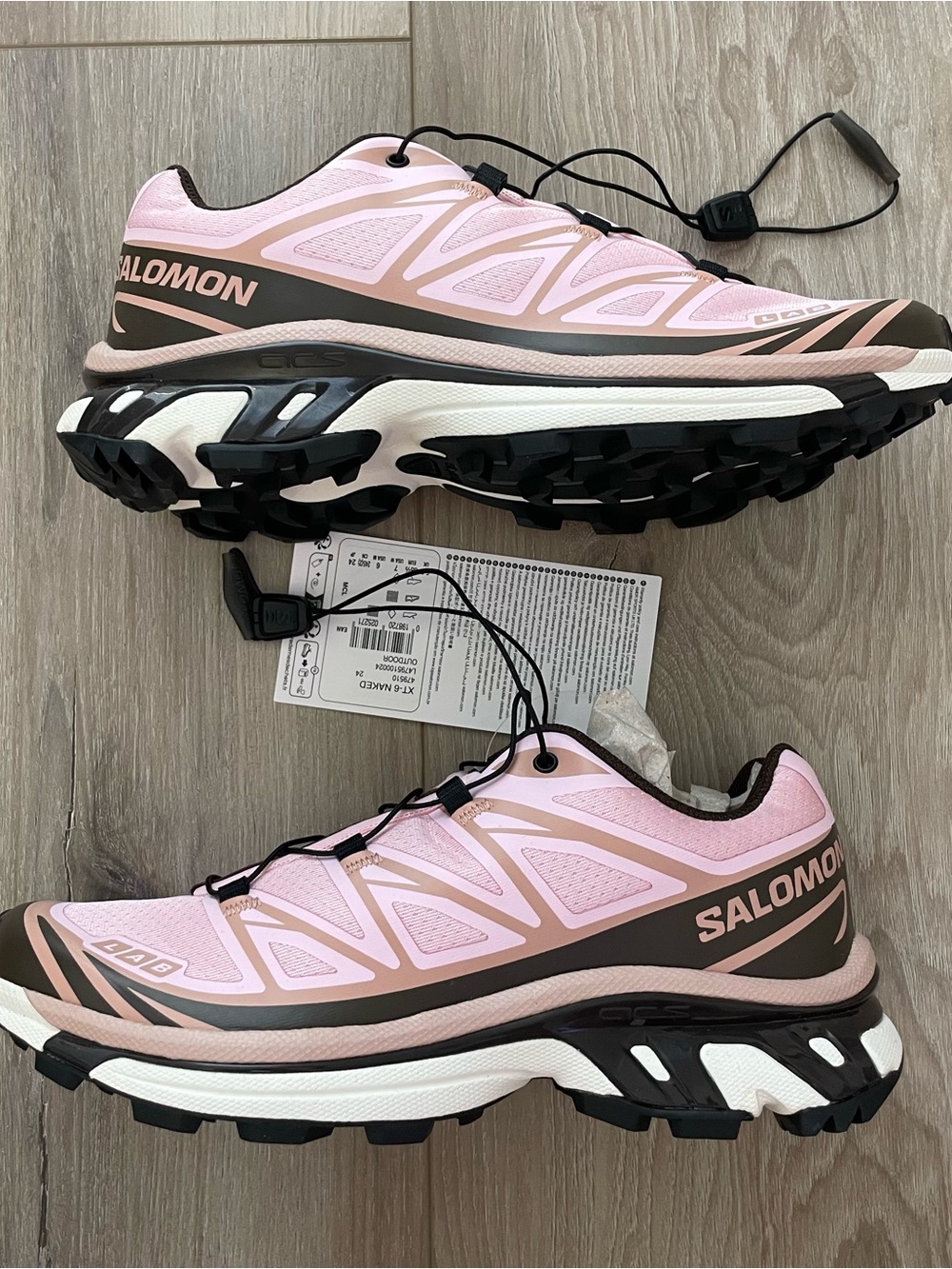 Naked Copenhagen x Salomon XT-6 “Fairy Tale” Pink Shoes - Picture 3 of 4